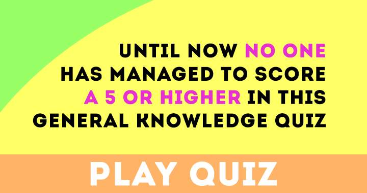 Banner for Trivia Quiz with a Mix of Topics