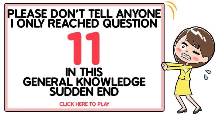 Banner for Unexpected Termination of General Knowledge