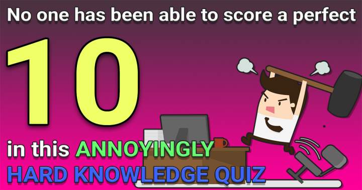 Banner for Challenging Knowledge Quiz