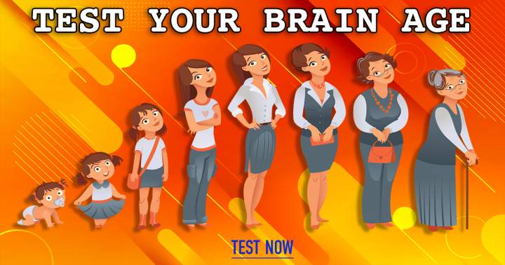 Banner for Test your brain age here!