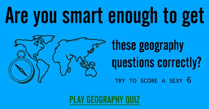 Banner for Challenging Geography Quiz