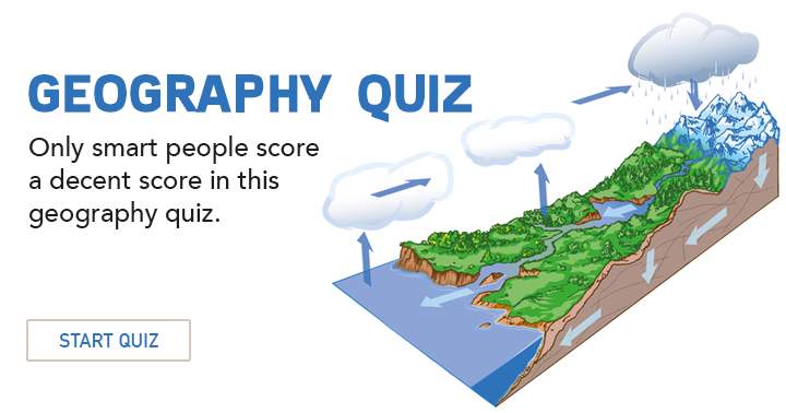 Banner for This geography quiz can only be completed by intelligent individuals.