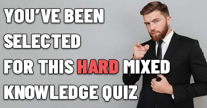 Banner for This quiz has been uniquely created for you!