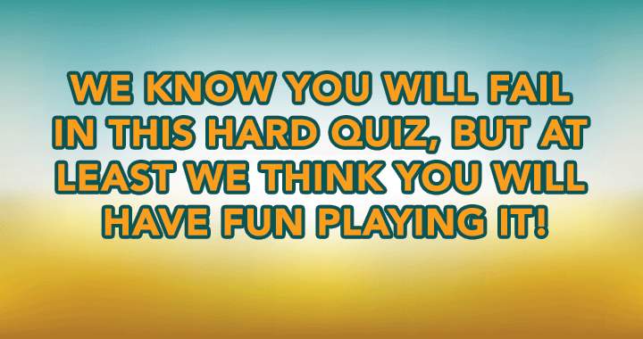 Banner for Enjoy tackling this challenging quiz!