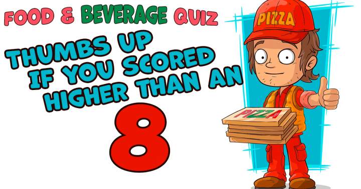 Banner for Quiz on Fresh Food and Beverages