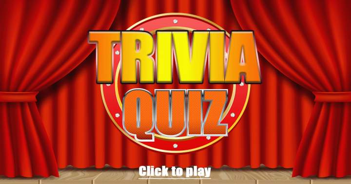 Banner for Quiz of trivial facts