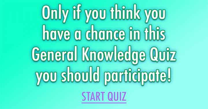 Banner for Quiz on General Knowledge