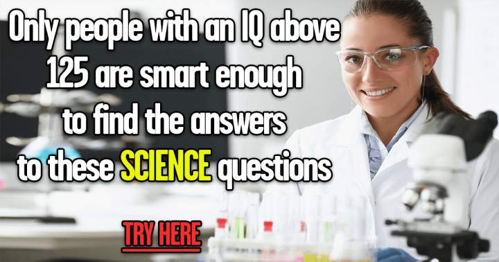 Banner for Challenging Science Trivia Test