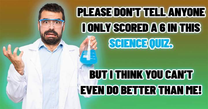 Banner for Scientific Trivia Challenge