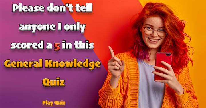 Banner for General Knowledge Quiz.