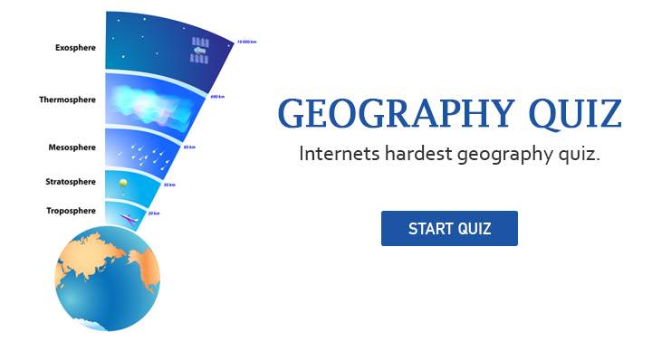 Banner for The toughest geography quiz on the internet!