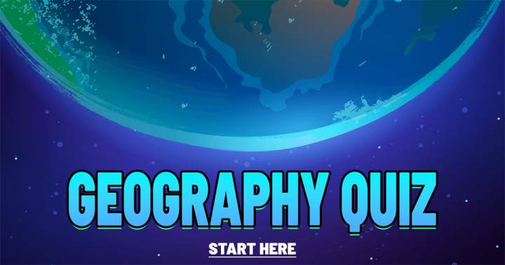 Banner for Geographical Trivia Test