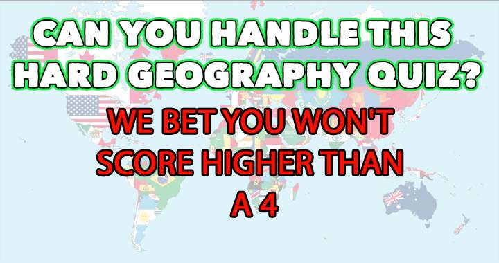 Banner for Challenging Geography Quiz