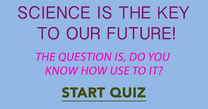 Banner for Scientific Trivia Challenge