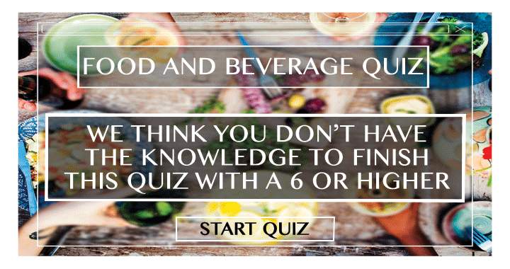 Banner for Culinary and Drinks Quiz