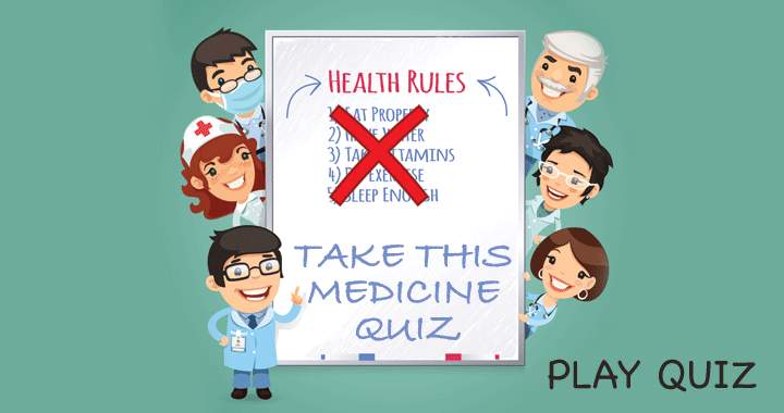 Banner for Health Guidelines: Try Your Knowledge with This Quiz!