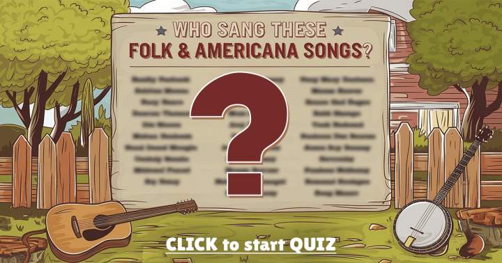 Banner for Who Performed These Folk and Americana Tracks?