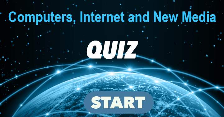 Banner for Trivia Quiz on Computers, Internet, and New Media.