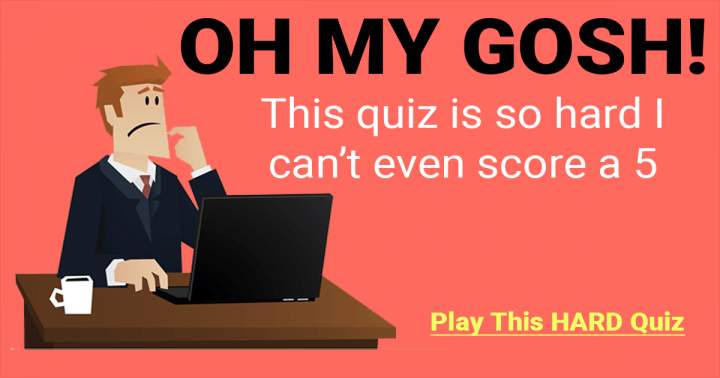 Banner for Tough General Knowledge Quiz