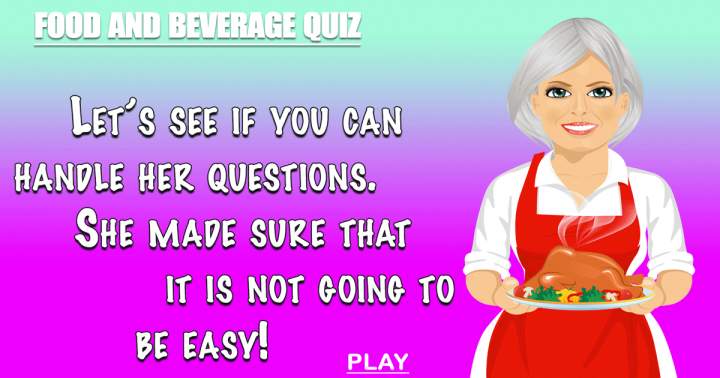 Food and Beverage Quiz