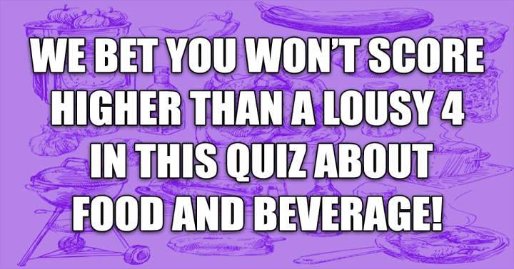 Banner for Culinary and Drinks Quiz