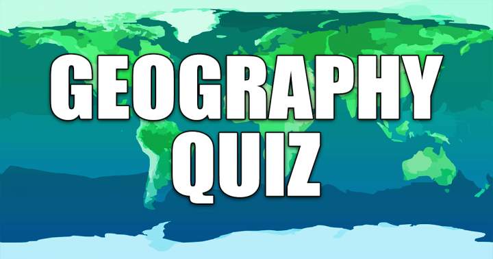 Banner for Geographical Trivia Test