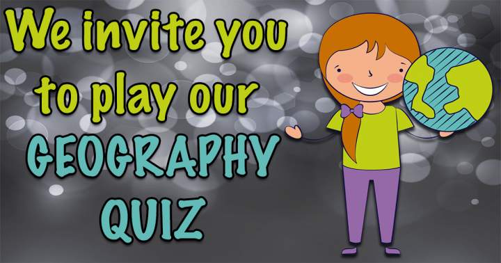 Banner for Geographical Trivia Test