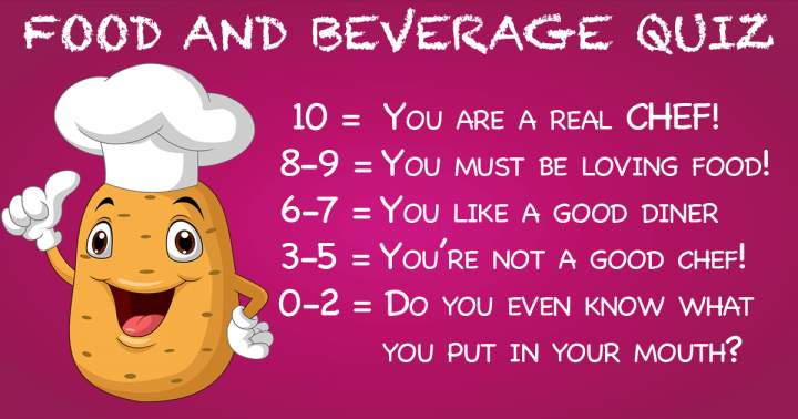 Food & Beverages Quiz