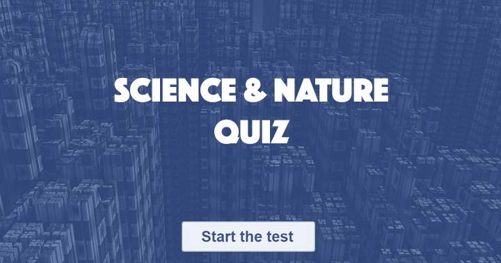 Banner for Can you answer the 10 questions in this science and nature quiz?