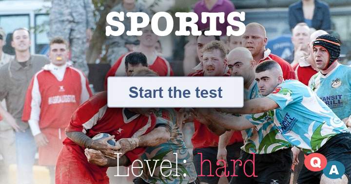 Banner for Hard Sports quiz