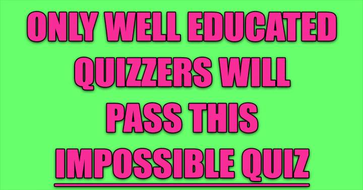 Banner for Impossible Quiz