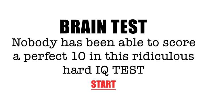 Banner for Brain Test