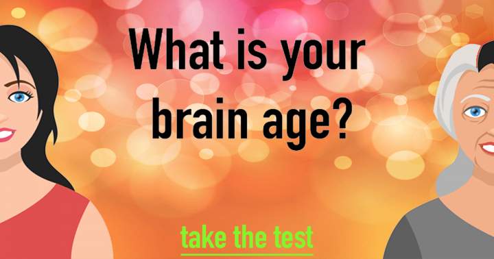 10 Questions To Test The Age Of Your Brain