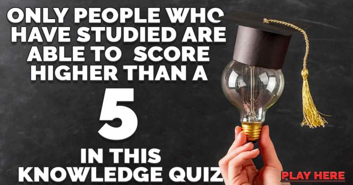 Challenging Knowledge Quiz